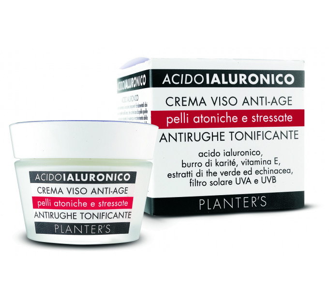PLANTER'S (Плантерс) Hyaluronic Acid Anti-Age Face Cream Anti-Wrinkle Toner крем для лица тонизирующий с гиалуроновой кислотой